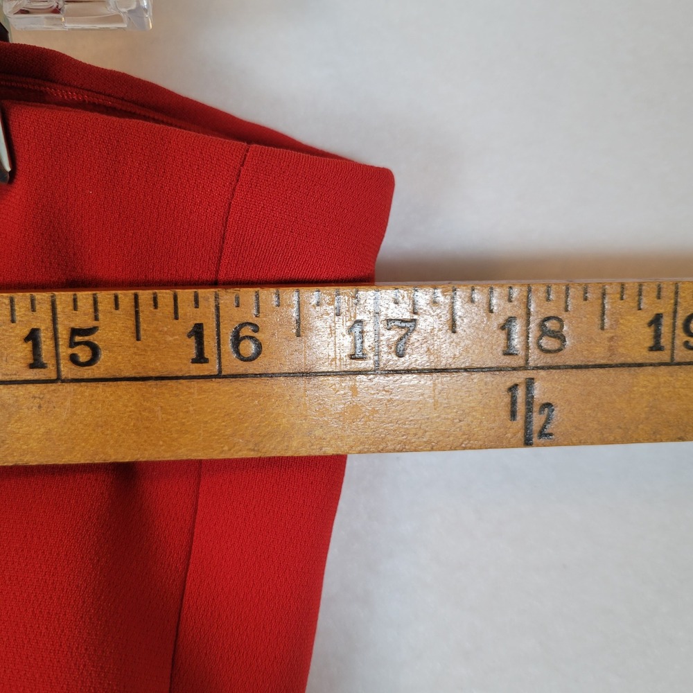 A.L.C. Womens Elsie Strapless Corset Mini Dress Size 12 Red Cocktail Formal Prom - Picture 11 of 13